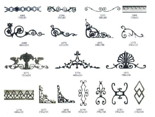 洛陽鐵藝-護(hù)欄花件